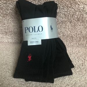 4 pairs Polo Ralph Lauren Men’s Crew Socks